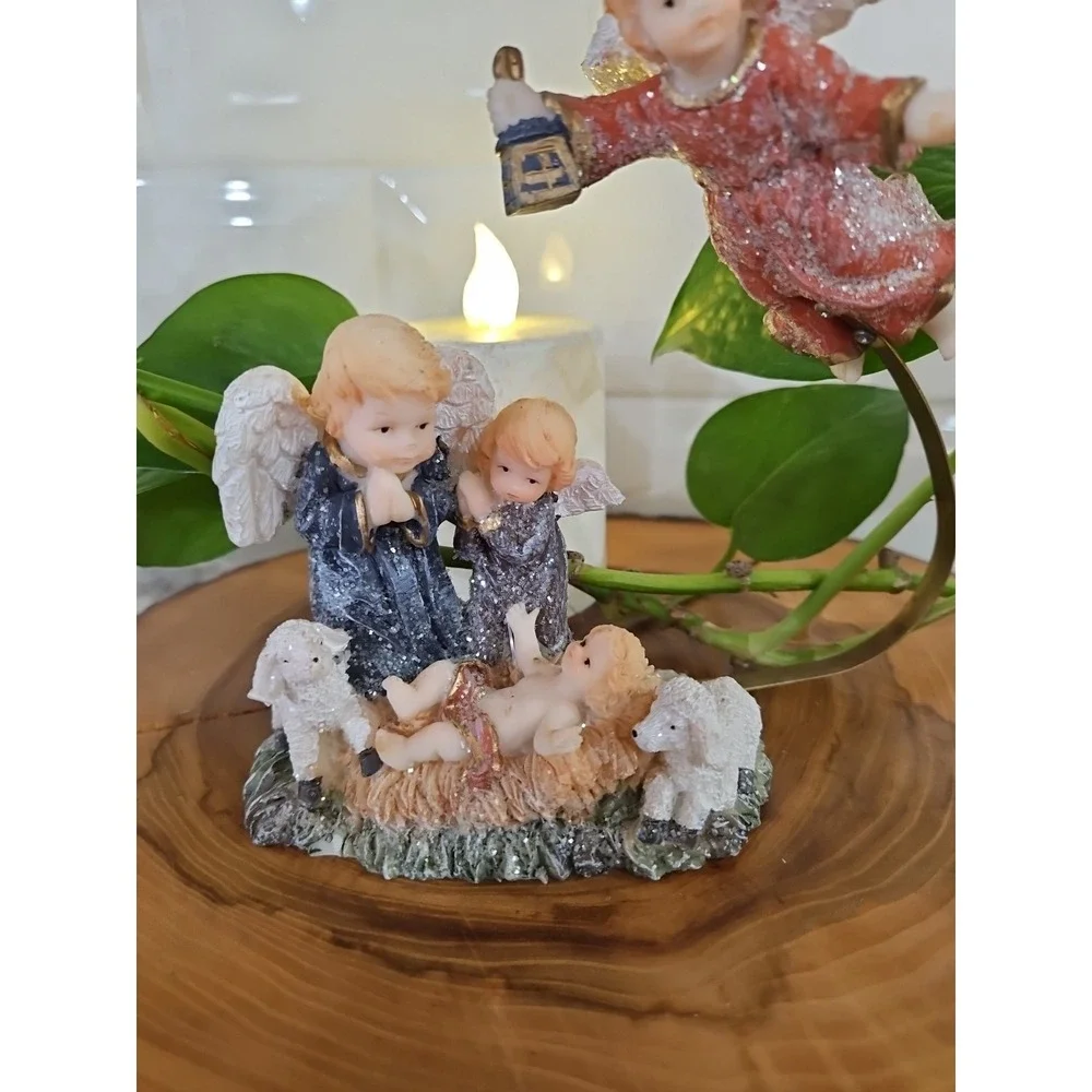 Kirkland Nativity‎ Christmas Village Landscape Accessory Flying Angle